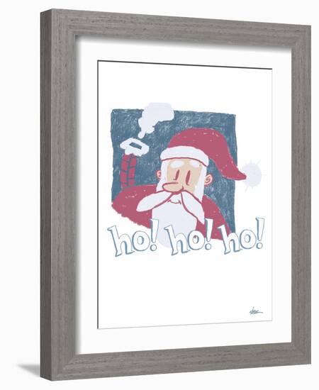 Ho Ho Ho-null-Framed Giclee Print