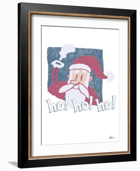 Ho Ho Ho-null-Framed Giclee Print