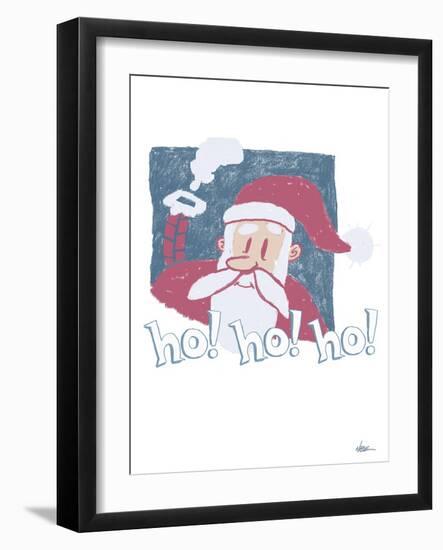 Ho Ho Ho-null-Framed Giclee Print