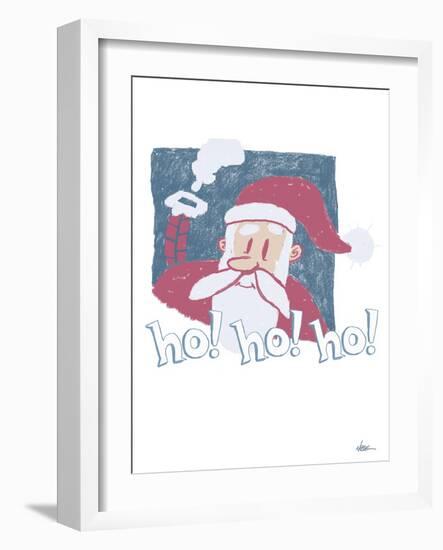 Ho Ho Ho-null-Framed Giclee Print
