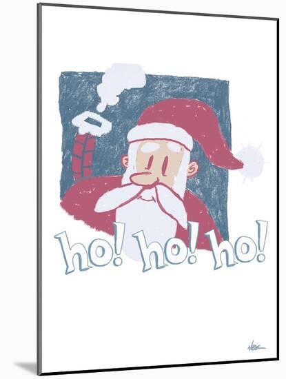 Ho Ho Ho-null-Mounted Giclee Print