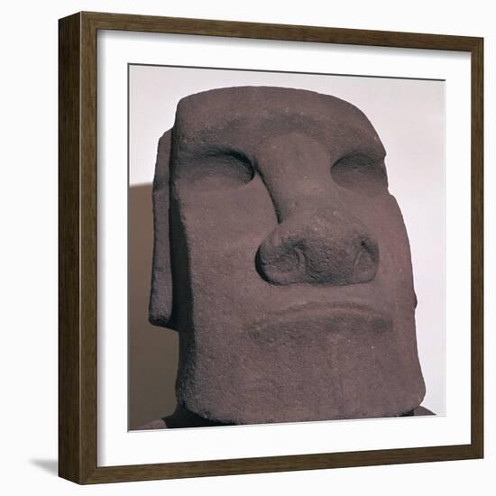 Hoa Hakananai'a, from Orongo, Easter Island (Rapa Nui), Polynesia, c1000-Unknown-Framed Giclee Print