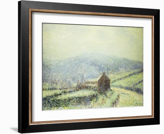 Hoar Frost at Huelgoat, Finistere; Gelee Blanche Au Houelgouat Finistere, 1903-Gustave Loiseau-Framed Giclee Print