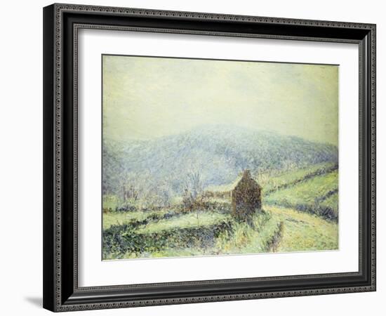 Hoar Frost at Huelgoat, Finistere; Gelee Blanche Au Houelgouat Finistere, 1903-Gustave Loiseau-Framed Giclee Print