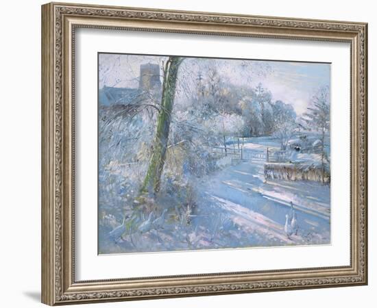 Hoar Frost Morning, 1996-Timothy Easton-Framed Giclee Print