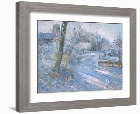 Hoar Frost Morning, 1996-Timothy Easton-Framed Giclee Print