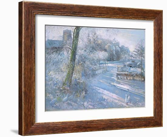 Hoar Frost Morning, 1996-Timothy Easton-Framed Giclee Print