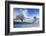 Hoar Frosted Farmland and Trees in Winter Time, Bow, Mid Devon, England. Winter-Adam Burton-Framed Photographic Print