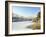 Hoarfrost Covered Trees Along Frozen Lake in Winter, Belgium-Philippe Clement-Framed Photographic Print