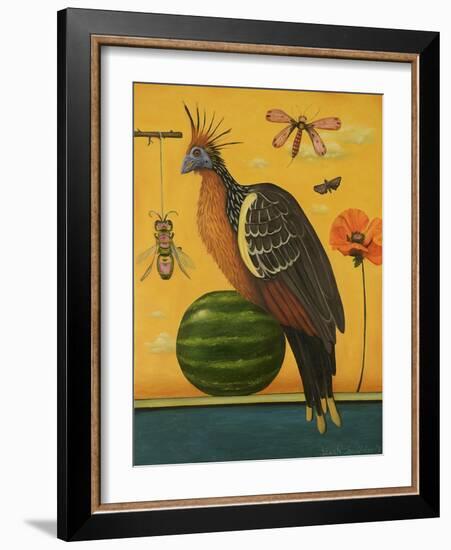 Hoatzin 2-Leah Saulnier-Framed Giclee Print