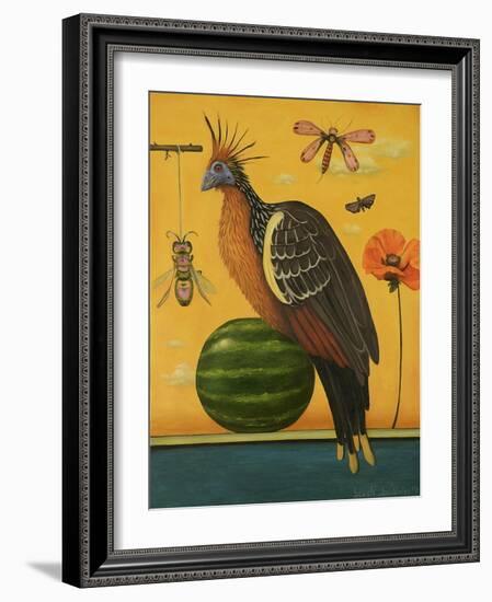 Hoatzin 2-Leah Saulnier-Framed Giclee Print