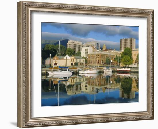 Hobart Harbour, Tasmania, Australia-G Richardson-Framed Photographic Print