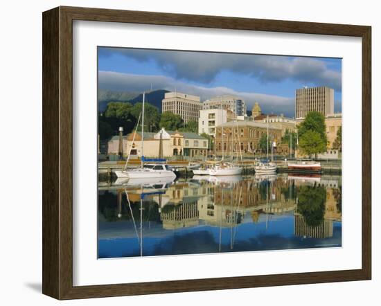 Hobart Harbour, Tasmania, Australia-G Richardson-Framed Photographic Print