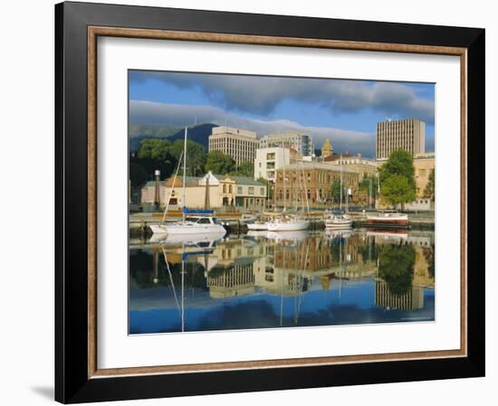 Hobart Harbour, Tasmania, Australia-G Richardson-Framed Photographic Print