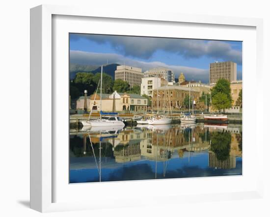 Hobart Harbour, Tasmania, Australia-G Richardson-Framed Photographic Print