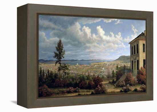 Hobart Town, C.1832-John Glover-Framed Premier Image Canvas