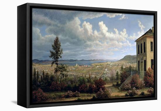 Hobart Town, C.1832-John Glover-Framed Premier Image Canvas
