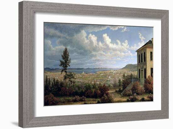 Hobart Town, C.1832-John Glover-Framed Giclee Print