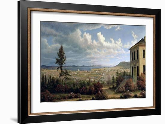 Hobart Town, C.1832-John Glover-Framed Giclee Print