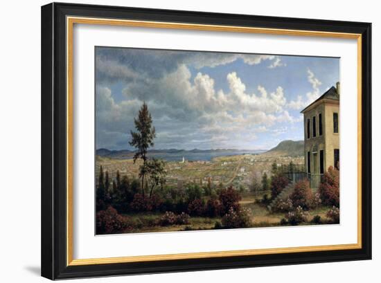 Hobart Town, C.1832-John Glover-Framed Giclee Print