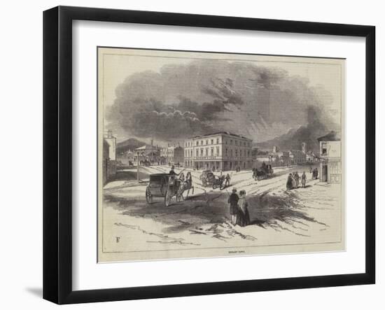 Hobart Town-null-Framed Giclee Print