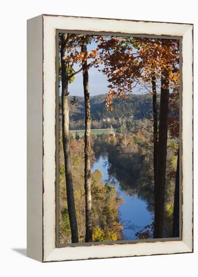 Hobbs State Park Conservation Area, War Eagle, Arkansas, USA-Walter Bibikow-Framed Premier Image Canvas