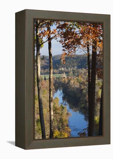 Hobbs State Park Conservation Area, War Eagle, Arkansas, USA-Walter Bibikow-Framed Premier Image Canvas