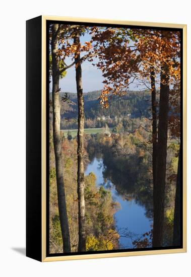 Hobbs State Park Conservation Area, War Eagle, Arkansas, USA-Walter Bibikow-Framed Premier Image Canvas