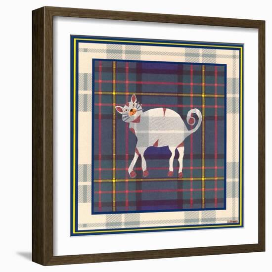 Hobo Plaid Pattern-David Sheskin-Framed Giclee Print