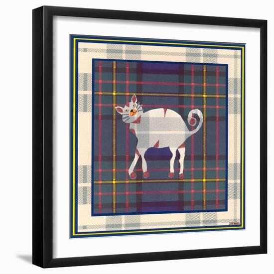 Hobo Plaid Pattern-David Sheskin-Framed Giclee Print