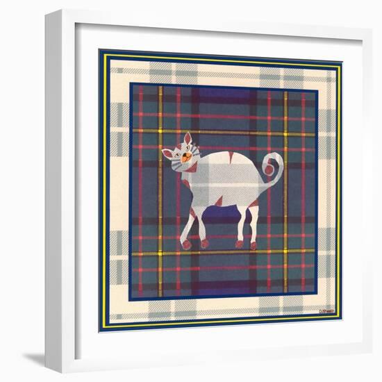 Hobo Plaid Pattern-David Sheskin-Framed Giclee Print