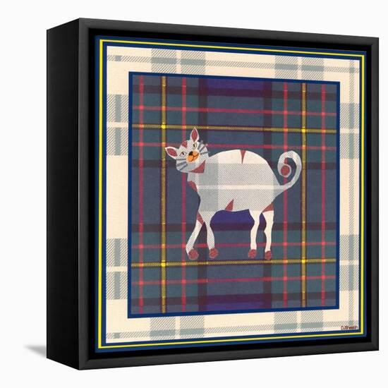 Hobo Plaid Pattern-David Sheskin-Framed Premier Image Canvas