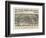 Hoboken, New Jersey - Panoramic Map-Lantern Press-Framed Art Print