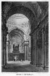 Interior of St Paul's Cathedral, City of London, 1816-Hobson-Framed Premier Image Canvas