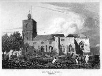 Stepney Church, London, 1815-Hobson-Giclee Print