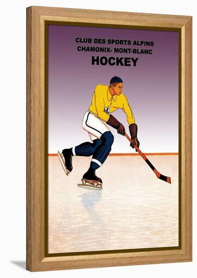 Hockey: Alpine Sports Club-null-Framed Stretched Canvas