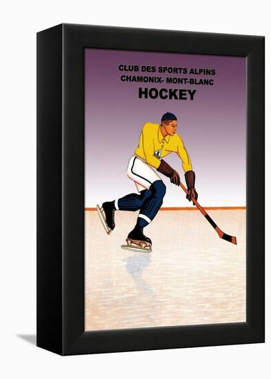 Hockey: Alpine Sports Club-null-Framed Stretched Canvas