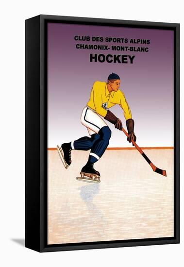 Hockey: Alpine Sports Club-null-Framed Stretched Canvas