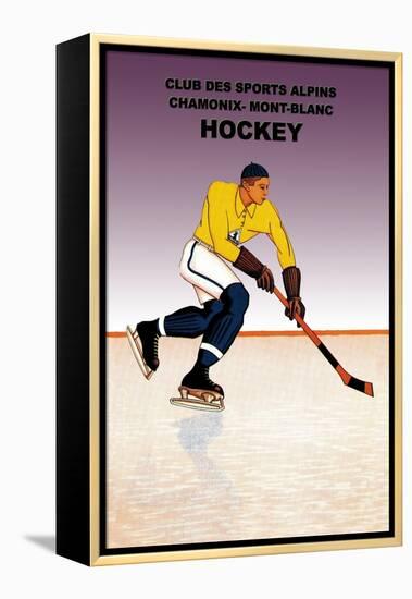 Hockey: Alpine Sports Club-null-Framed Stretched Canvas