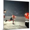 Hockey: Chicago Blackhawks Bobby Hull No.9 in Action, Shooting vs. NY Rangers-Bill Eppridge-Mounted Premium Photographic Print