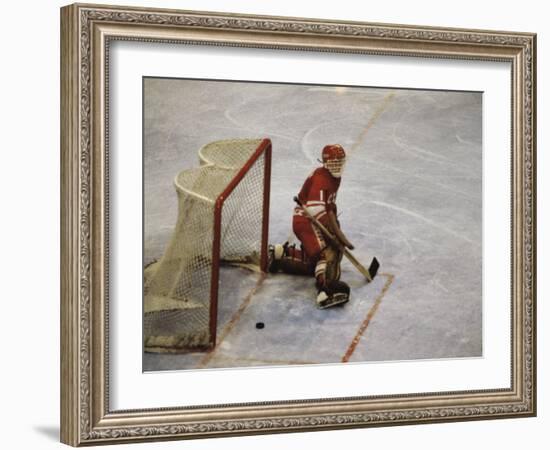 Hockey Goalie-null-Framed Photographic Print