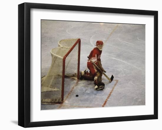Hockey Goalie-null-Framed Photographic Print