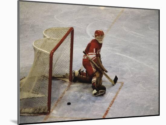 Hockey Goalie-null-Mounted Photographic Print