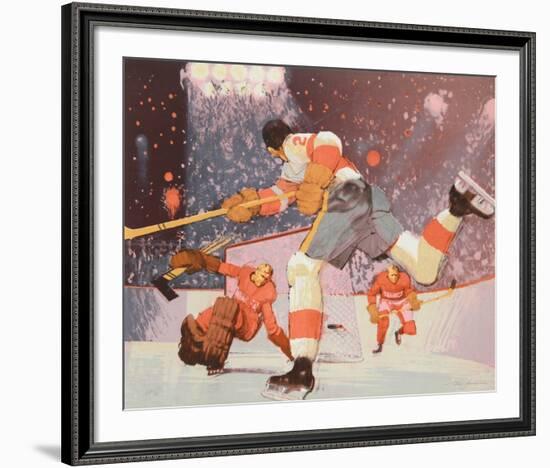 Hockey II-Jim Jonson-Framed Limited Edition