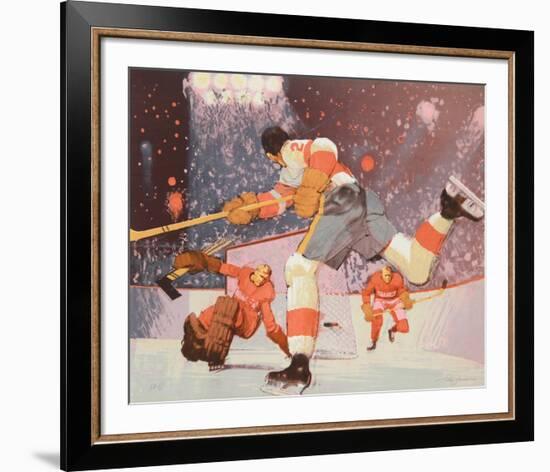 Hockey II-Jim Jonson-Framed Limited Edition