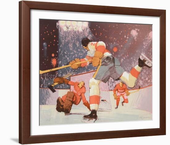 Hockey II-Jim Jonson-Framed Limited Edition