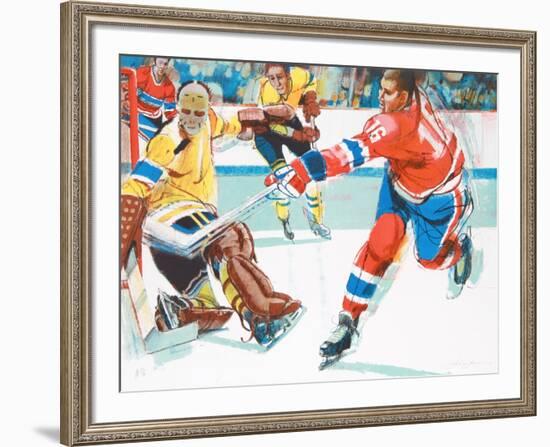 Hockey III-Jim Jonson-Framed Limited Edition