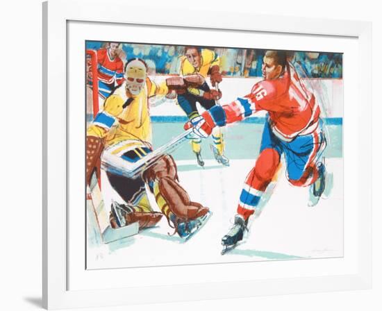 Hockey III-Jim Jonson-Framed Limited Edition