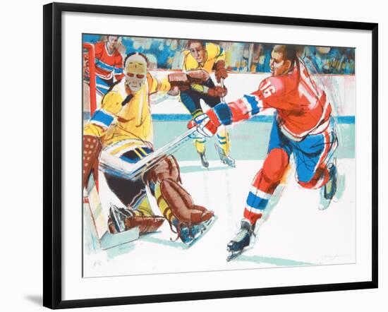 Hockey III-Jim Jonson-Framed Limited Edition