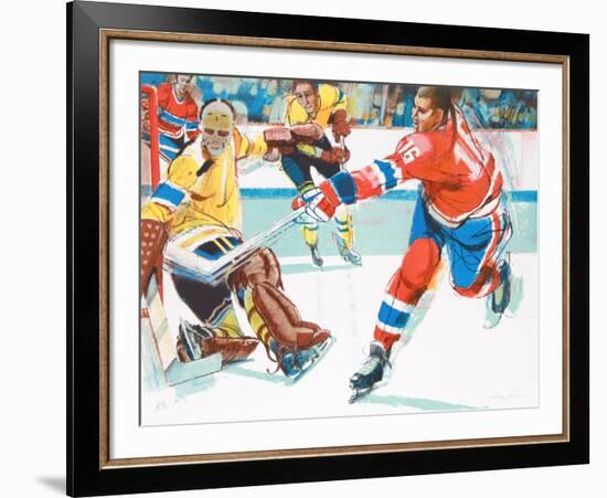 Hockey III-Jim Jonson-Framed Limited Edition